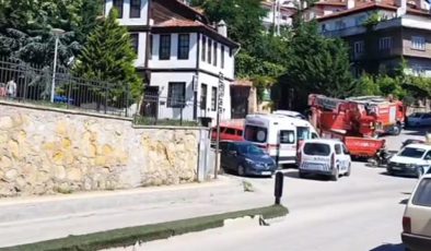 Butik oteldeki ufak çaplı yangın söndürüldü