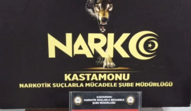 Kastamonu Narkotik çalışmalarını sürdürüyor