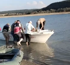 Beyler barajında yine hayalet ağ bulundu