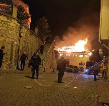 Tarihi hamam kullanılamaz hale geldi