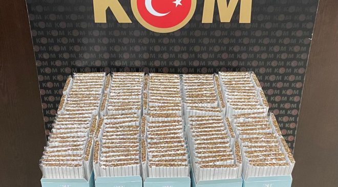 KOM’dan kaçak tütün operasyonu