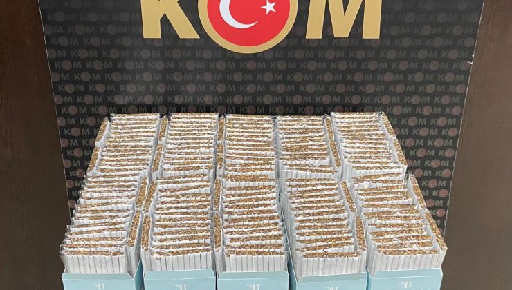 KOM’dan kaçak tütün operasyonu