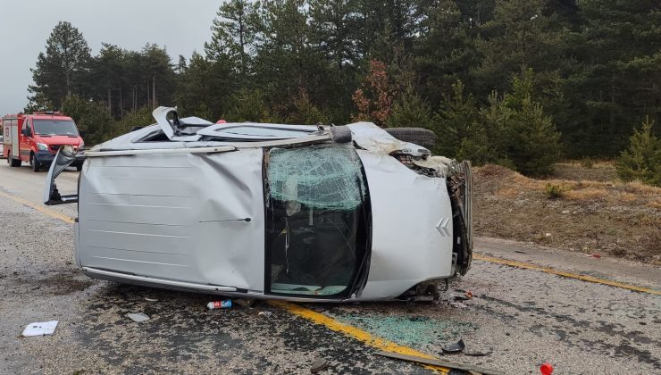 Gerçekleşen kazada 1 kişi yaralandı