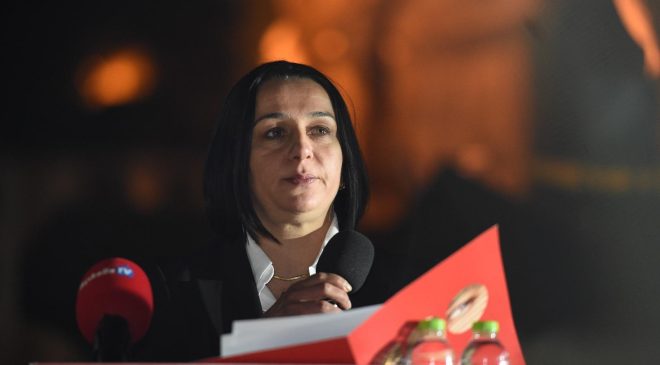 Karabacak:”Biz ışığını; bu toprakların en büyük devrimcisi Mustafa Kemal Atatürk’ün bir çift mavi gözünden alanlarız”