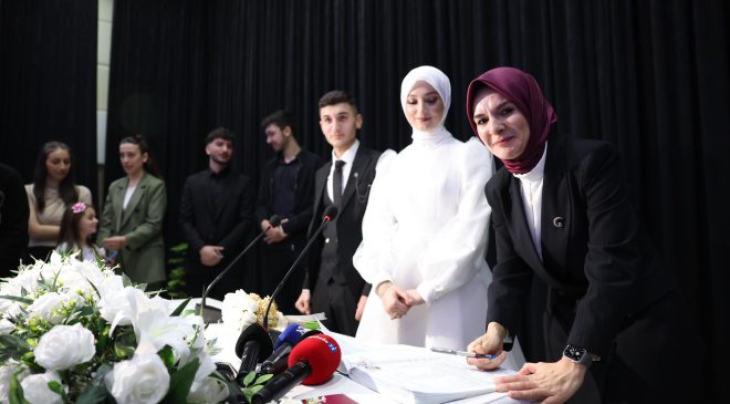 Bakan Göktaş, Kastamonu’da Nikah törenine katıldı