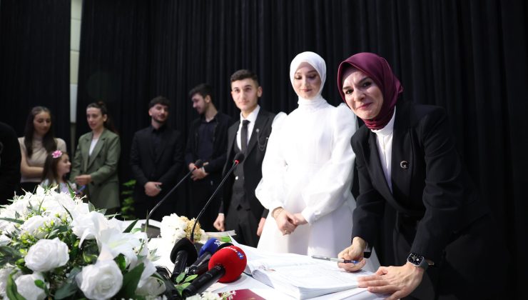 Bakan Göktaş, Kastamonu’da Nikah törenine katıldı