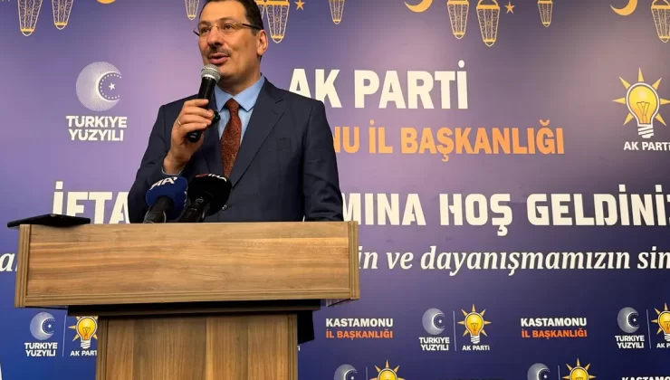Adalet Ve Kalkınma Partisi Genel Başkan Yardımcısı Ali İhsan Yavuz, Kastamonu’da açıklamalarda bulundu