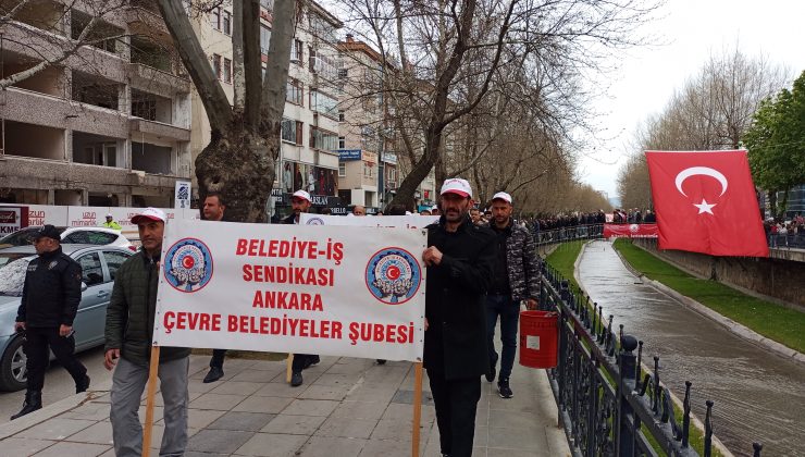 Kastamonu’da 1 Mayıs için yürüyüş ve program düzenlendi