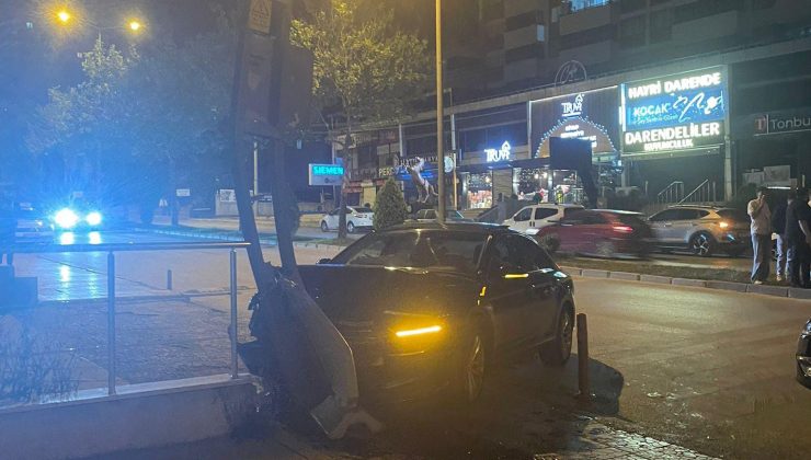 Kuzeykentteki Feci kaza’da 1 kişi yaralandı