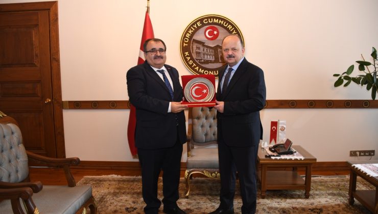 Kastamonu Adalet Komisyonu Başkanı Mehmet Keskin’den Vali Dallı’ya Veda Ziyareti