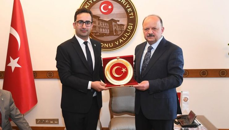 İYİ Parti Kastamonu İl Başkanlığı’ndan Vali Meftun Dallı’ya Ziyaret