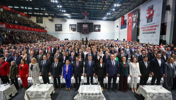 Kastamonu’da CHP İl Kongresini gerçekleştirdi