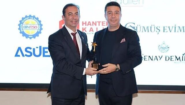Aydoğan Süer’e  “Yılın İş İnsanı” Ödülü