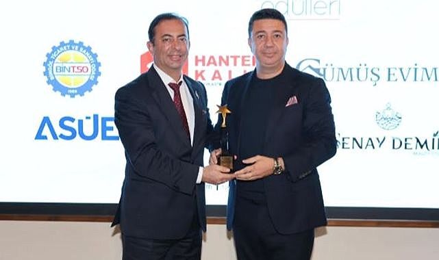 Aydoğan Süer’e  “Yılın İş İnsanı” Ödülü