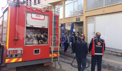 Kastamonu’da Korku Dolu Anlar: Bodrum Katında Yangın Paniği