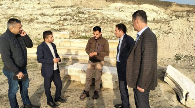 GP Genel Başkan Yardımcısı Yeşilyurt Taşköprü’nün tarihini inceledi