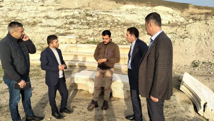 GP Genel Başkan Yardımcısı Yeşilyurt Taşköprü’nün tarihini inceledi