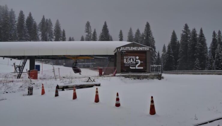 Aralıklı Kar Yağışı, Ilgaz Yurduntepe’de 15 Santimetre Kar Oluşturdu