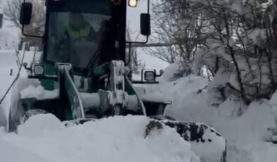 Ağlı’da Kar Nedeniyle 7 Köy Yolu Kapandı