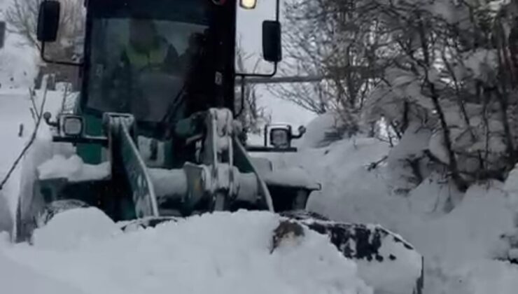 Ağlı’da Kar Nedeniyle 7 Köy Yolu Kapandı