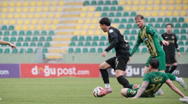 Aygün’ün takımı deplasmandan mağlup ayrıldı