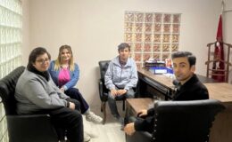 Gazeteci Yılmaz’dan İYİ Parti Merkez İlçe Başkanlığına ziyaret