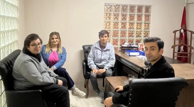 Gazeteci Yılmaz’dan İYİ Parti Merkez İlçe Başkanlığına ziyaret