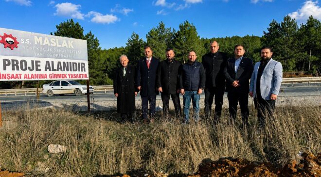 Anahtar Parti İl Başkanı Onur Göksu’dan Maslak Yeni Küçük Sanayi Sitesi Açıklaması