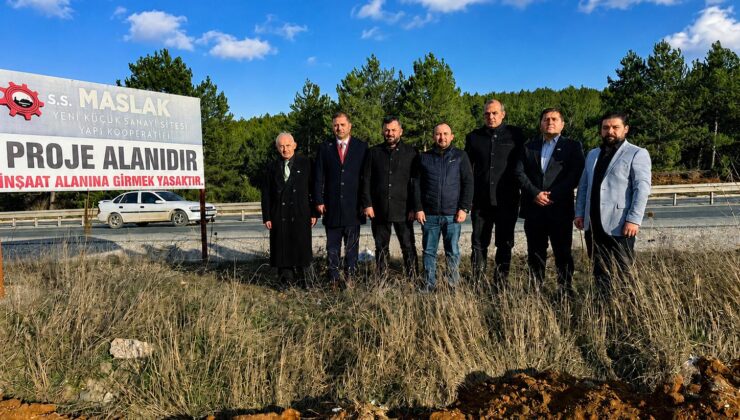 Anahtar Parti İl Başkanı Onur Göksu’dan Maslak Yeni Küçük Sanayi Sitesi Açıklaması