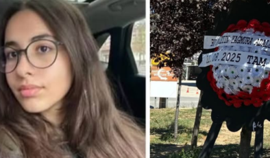 Yagmur’un Ölüm Yıl Dönümünde Ailesi Olay Yerine Çelenkler Bıraktı