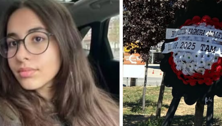 Yagmur’un Ölüm Yıl Dönümünde Ailesi Olay Yerine Çelenkler Bıraktı