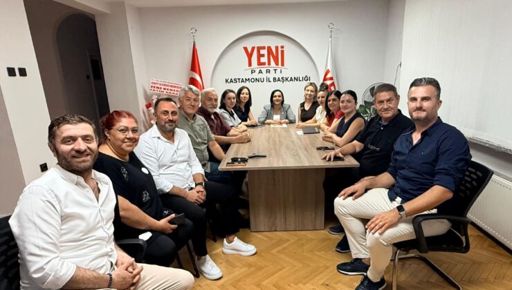 Kastamonu Yeni Parti İl Başkanlığı’nda Yönetim Kurulu Toplantısını Gerçekleştirdi