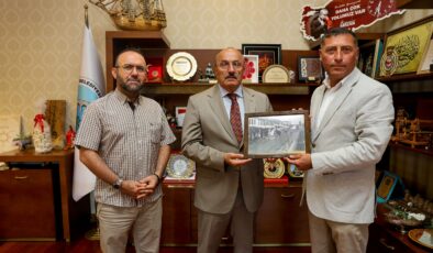 Kal-Der’den Taşköprü Belediye Başkanı Arslan’a Ziyaret