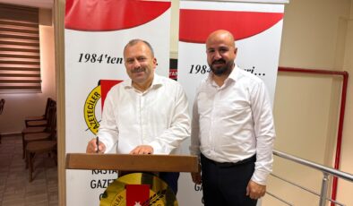 Milletvekili Uluay’dan Kastamonu Gazeteciler Cemiyeti’ne ziyaret