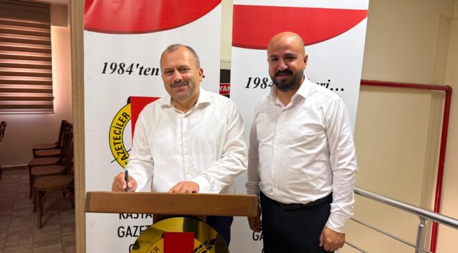 Milletvekili Uluay’dan Kastamonu Gazeteciler Cemiyeti’ne ziyaret