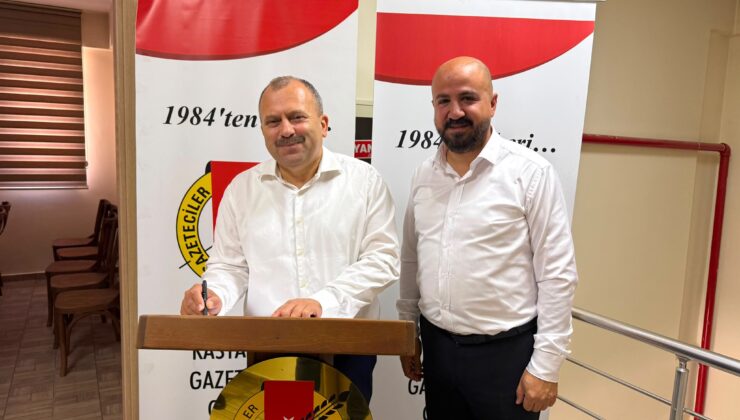 Milletvekili Uluay’dan Kastamonu Gazeteciler Cemiyeti’ne ziyaret