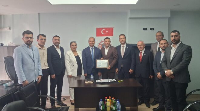 A Parti Genel Başkan Yardımcısı İşcan, KAL-DER Yönetimiyle Bir Araya Geldi