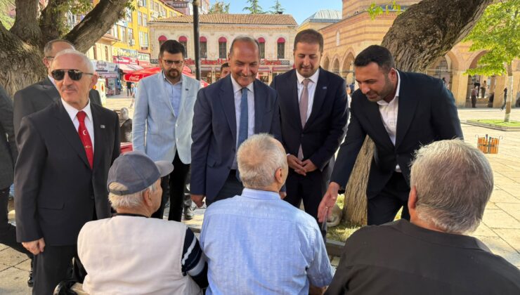 İşcan, Kastamonu’da vatandaş ve esnafın nabzını tuttu