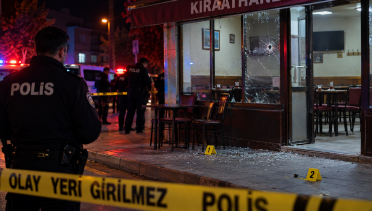 Kıraathaneye Silahlı Saldırı: 1 Yaralı