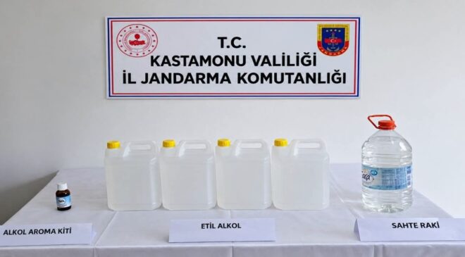 Kaçakçılık Operasyonu: Etil Alkol ve Sahte İçki Ele Geçirildi