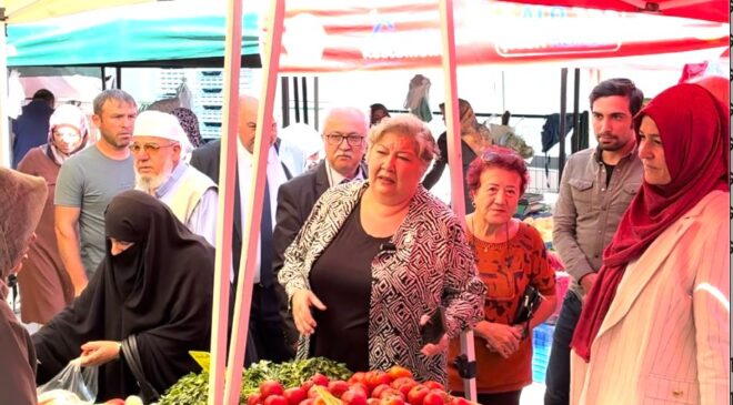Zafer Partisi’nden Pazar Ziyareti: “Ekonomik Tabloyu Pazarda Görüyorsunuz”
