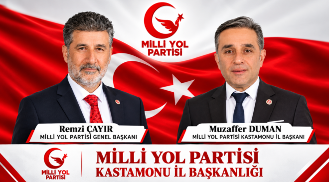 Muzaffer Duman, Milli Yol Partisi Kastamonu İl Başkanı Oldu
