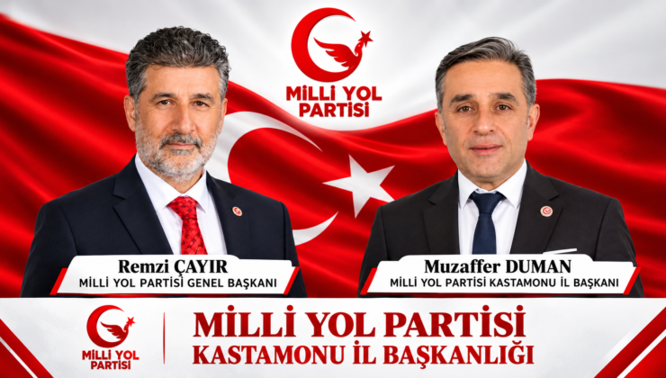 Muzaffer Duman, Milli Yol Partisi Kastamonu İl Başkanı Oldu