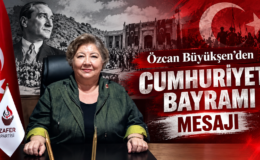 Özcan Büyükşen’den Cumhuriyet Bayramı Mesajı