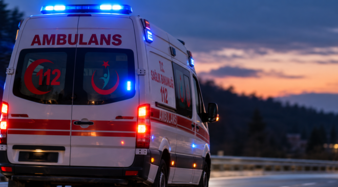 Devrekani’de Traktöre Çarpan Otomobilde 1 Kişi Yaralandı