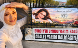 Burçin Sevgi Telli Unutulmadı: Kentte Afişler Asıldı