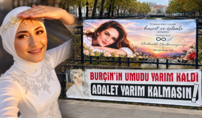 Burçin Sevgi Telli Unutulmadı: Kentte Afişler Asıldı