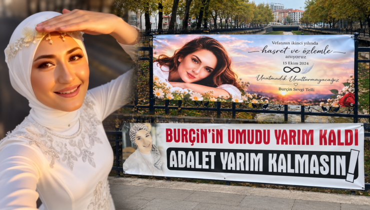 Burçin Sevgi Telli Unutulmadı: Kentte Afişler Asıldı