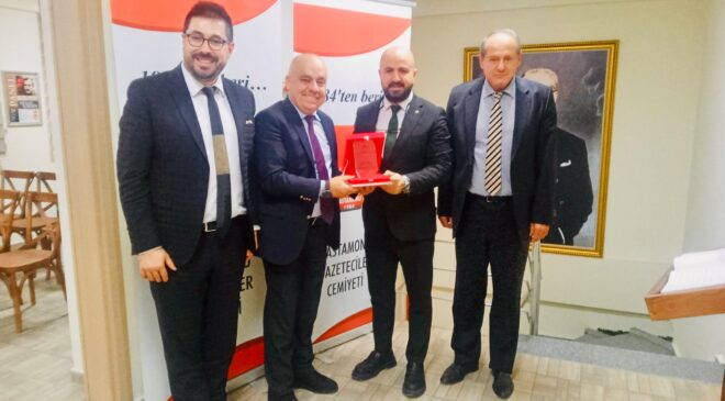 KAS-DER-FED’DEN GAZETECİLER CEMİYETİ’NE ZİYARET