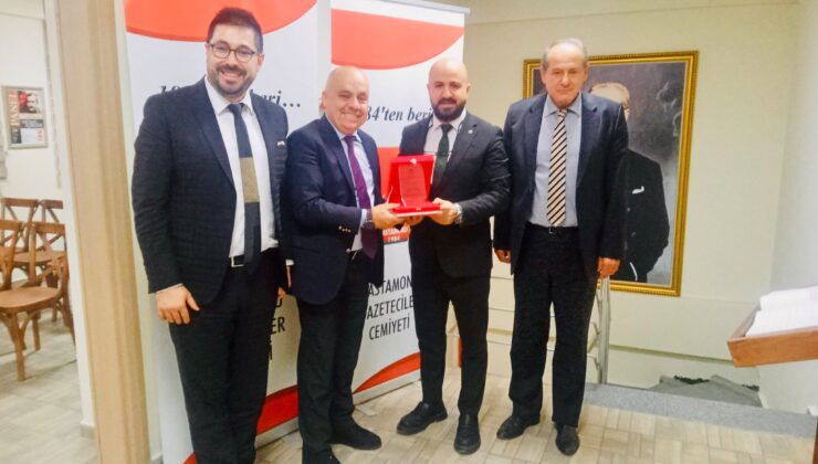 KAS-DER-FED’DEN GAZETECİLER CEMİYETİ’NE ZİYARET